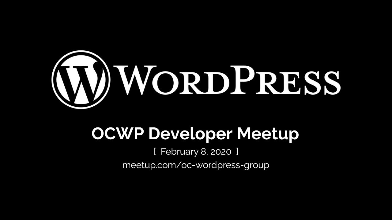 OC WordPress Developer Meetup - Scott Bolinger - Headless WordPress for Mobile Apps