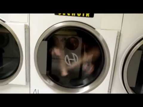 Man gets into washing machine with GoPro- FAIL!