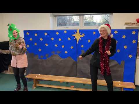 RVPS Staff lip sync Step into Christmas