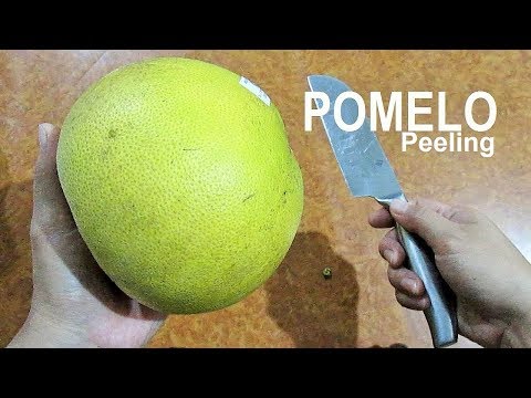 EASY WAY to Peel Pomelo Fruit