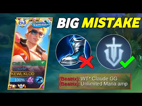 BIG MISTAKE ITEM THAT YOU ARE BUYING FOR CLAUDE!