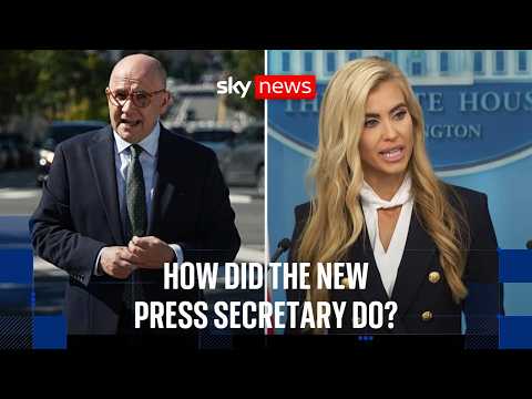 How did the new White House press secretary do?