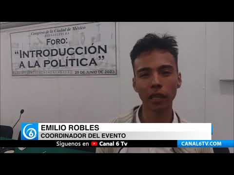 Jóvenes buscan promover la política en nuevas generaciones de mexicanos