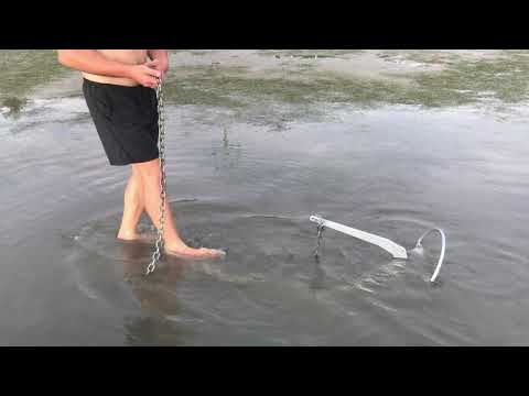 Marine anchor Mantus 6kg independent test