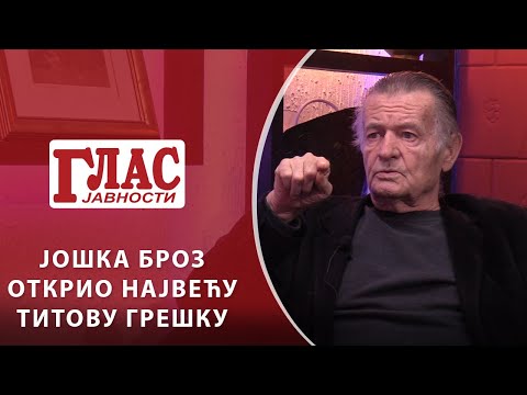 JOŠKA BROZ OTKRIO NAJVEĆU TITOVU GREŠKU