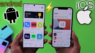 Apple IOS Apps vs Android Play Store - Fight 🔥