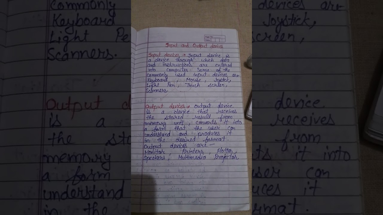 input/output devices #short
