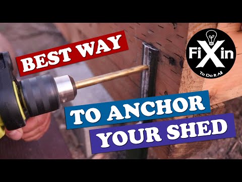 YouTube video about: How to anchor a horse shelter?