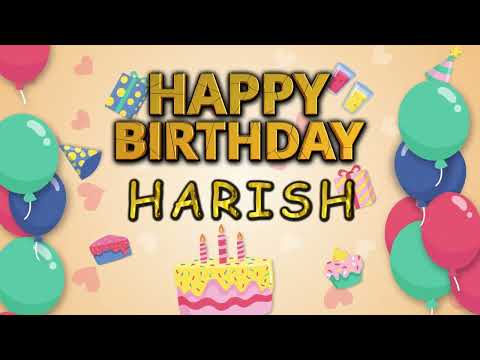 Birthday song for Harish | Happy Birthday to you | #Birthday #birthdaysongwithname