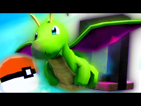 Minecraft Pixelmon Portals - LEGENDARY DRAGONITE PORTAL! - Episode 28 - PIXELMON LUCKY BLOCK BATTLES