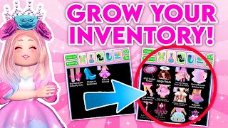 How To GROW Your Royale High Inventory & Get Your Dream Items! 💖 Royale High Trading and Farming