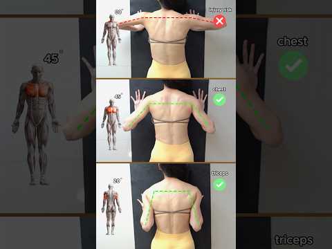 🔥Push-Ups for Chest vs. Triceps🔥