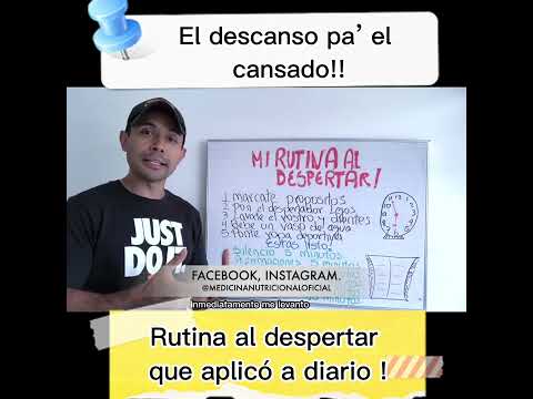 Mi rutina al despertar !