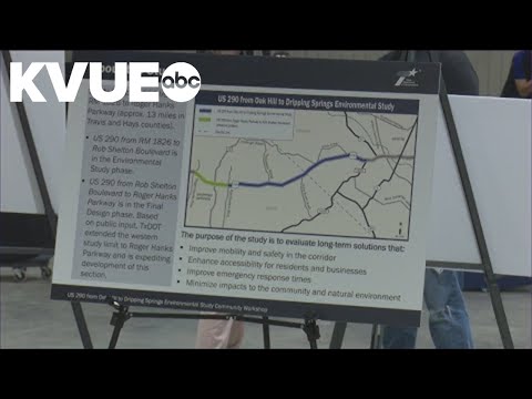 TxDOT asks for feedback on US 290 changes through Dripping Springs