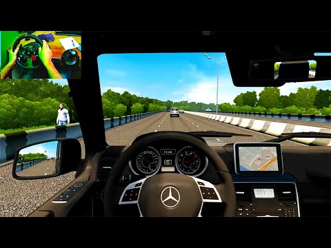 Mercedes-Benz G65 AMG Realistic Driving Simulator | Logitech G29
