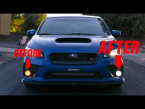 SUBARU WRX/STi LED Fog Light Install!