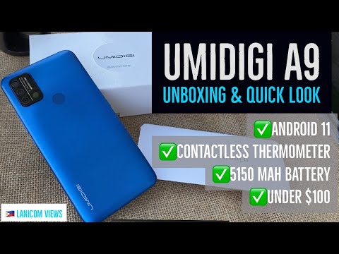Umidigi A9 Unboxing and Quick Look
