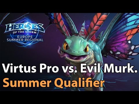 ► Heroes of the Storm Pro Gameplay: Virtus Pro vs. Evil Murkies - Summer Qualifier