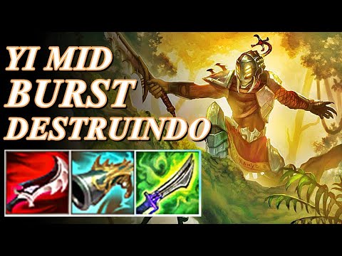 DESTRUINDO DE MASTER YI MID vs ZOE