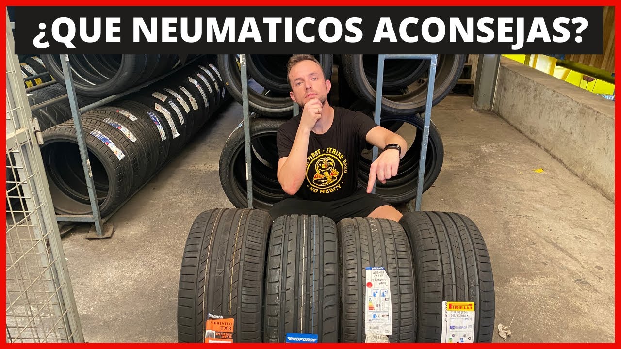 ✅ NEUMATICOS que Montamos y Aconsejamos para Las LLANTAS de ALUMINIO + Especificaciones técnicas!!