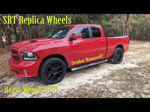 SRT Replica Wheels for the RAM - Install and Review