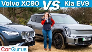 Kia EV9 vs Volvo XC90: Who makes the coolest family SUV?