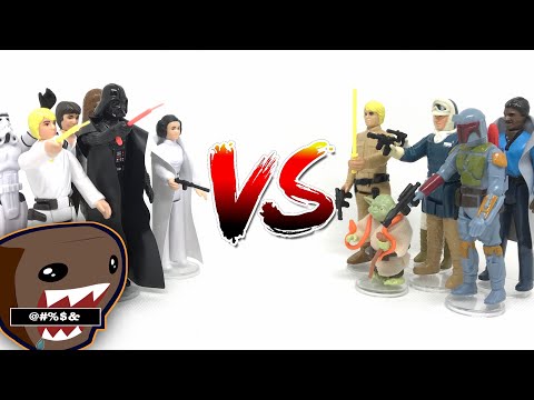Hasbro Star Wars Retro Collection Wave 1 vs Retro Collection Wave 2