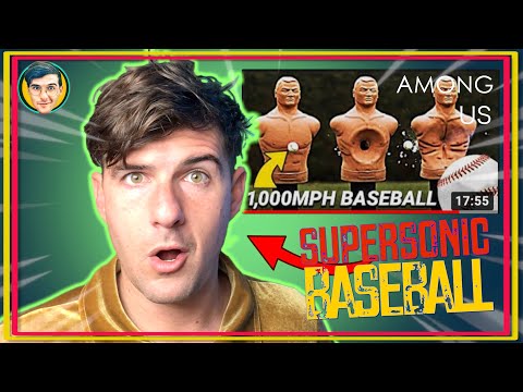 Supersonic 1,000 MPH Baseball Catch REACTION