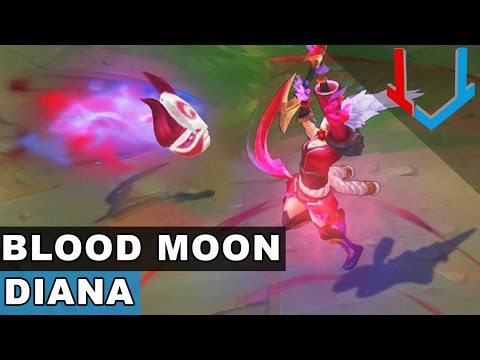 Blood Moon Diana Skin Spotlight (League of Legends)