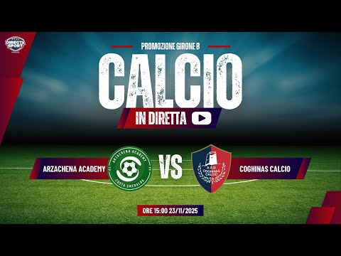 Calcio Promozione Gir. B - Arzachena Academy CS-Coghinas Calcio (2-0)