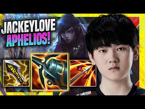JACKEYLOVE TRIES APHELIOS WITH NEW BUFFS! - TES Jackeylove Plays Aphelios ADC vs Ezreal! | Season 11