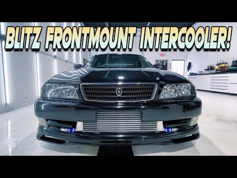Installing Blitz Intercooler On My Toyota Chaser!