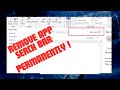 Permanently Remove App Search Bar from Outlook