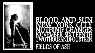 Blood and Sun - Fields of Ash (Nothing Changes 2014)