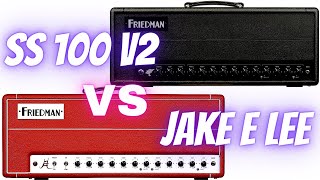 Video thumbnail for Friedman JEL-100 Jake E Lee vs Friedman SS-100 V2 Steve Stevens by Hollywood Rare Guitars