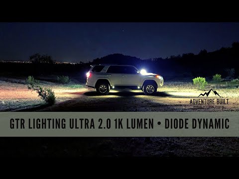 BEST LED Headlight + Tail Light GTR Lighting Ultra 2.0 1000 lumen and Diode Dynamic 4Runner