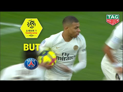 But Kylian MBAPPE (59' pen) / SM Caen - Paris Saint-Germain (1-2)  (SMC-PARIS)/ 2018-19
