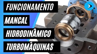 Operação e Princípio Hidrodinâmico de Mancais Babbitt em Turbomáquinas
