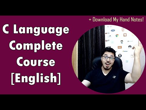 C Language Tutorial for Beginners (With Notes) 🔥