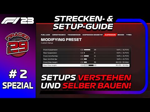 Strecken- & Setup-Guide | Setups VERSTEHEN und SELBER BAUEN! | F1 23 Gameplay [DE]