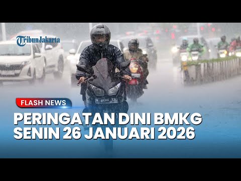 Awas Cuaca Ekstrem! BMKG Rilis Peringatan Hujan Lebat di Pulau Jawa Hingga Papua pada 26 Januari
