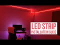 LED Strip Installation Guide 16 4ft 32ft