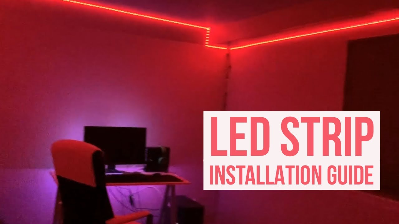 LED Strip Installation Guide | 16.4ft & 32ft