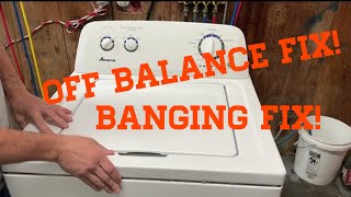 Off-Balance Washer? No Problem: Easy Solution For Whirlpool, Amana, Inglis, And Roper | Josh Cobb