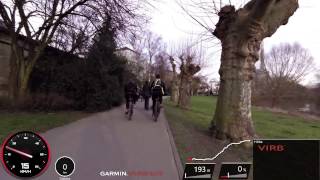 preview picture of video '25 minutes Cycling Training Workout Garmin VIRB Elite Cam'