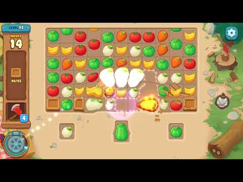 We Bare Bears the Puzzle for Kakao Level 92 - No Boosters