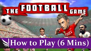 How to Play The Football Game Board Game (5 minutes)