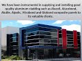Get Comprehensive Range of External Cladding in Melbourne
