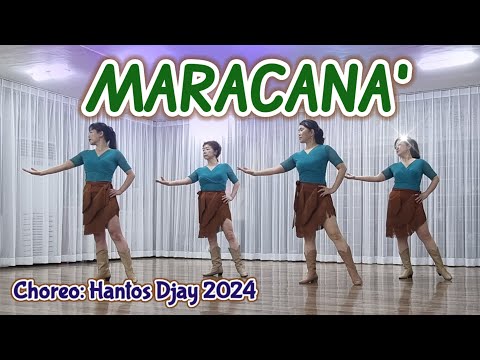 MARACANA' Line Dance/ Choreo: Hantos Djay- February 2024
