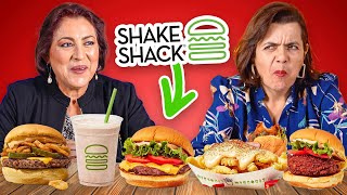 Is Shake Shack Better Than In-N-Out? | Mexican Moms Try